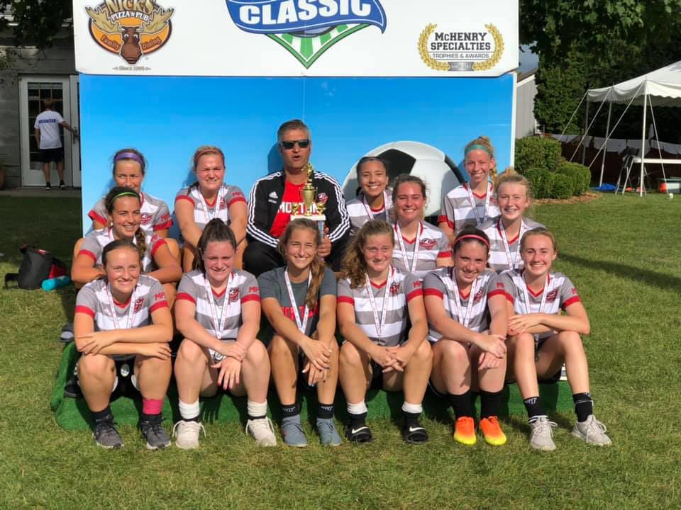 Morton Premier High School Girls Soccer Team takes second at Crystal Lake Force Fall Classic